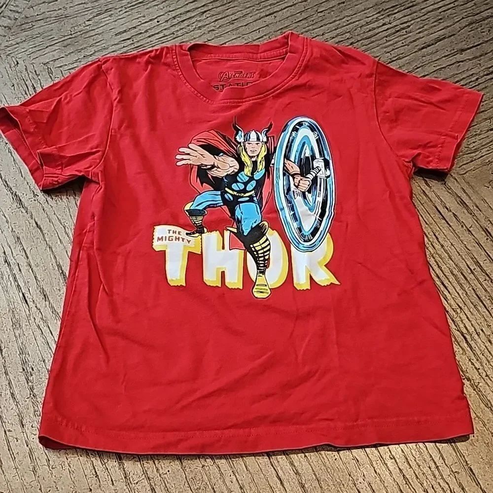 Boys Thor Avengers t shirt size L